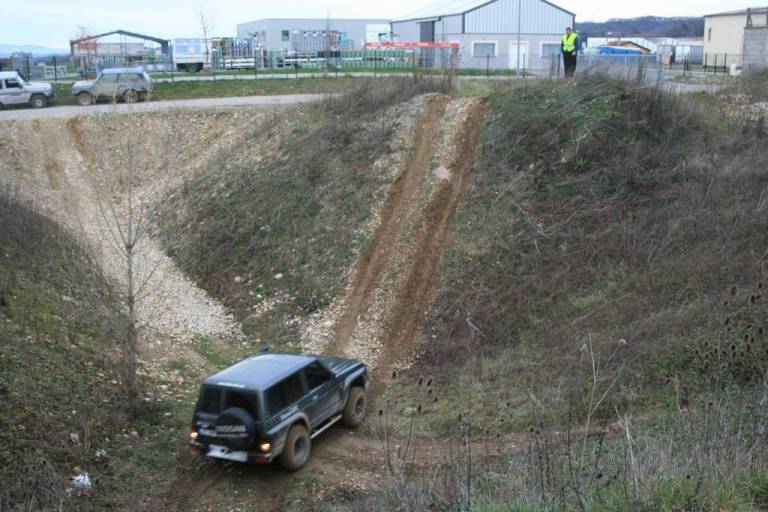Le début du parcours !