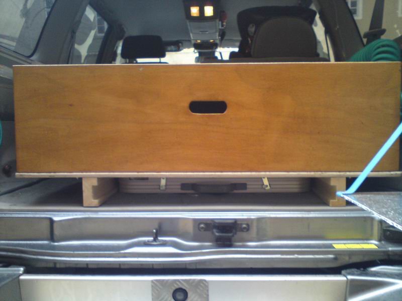 tiroir avec table directement accessible