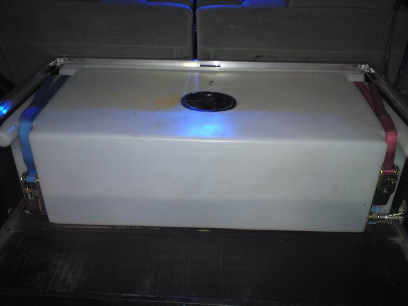 reserve d eau 100L tiroir ouvert !!!