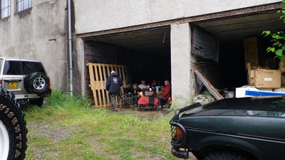 Aprés le charme des pistes c'était un peu sourdide!!!!